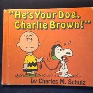FIRST EDITION “He’s Your Dog, Charlie Brown by Charles M. Schultz Peanuts Snoopy